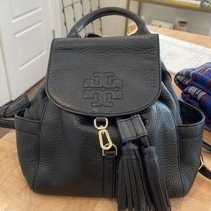 Tory Burch leather backpack